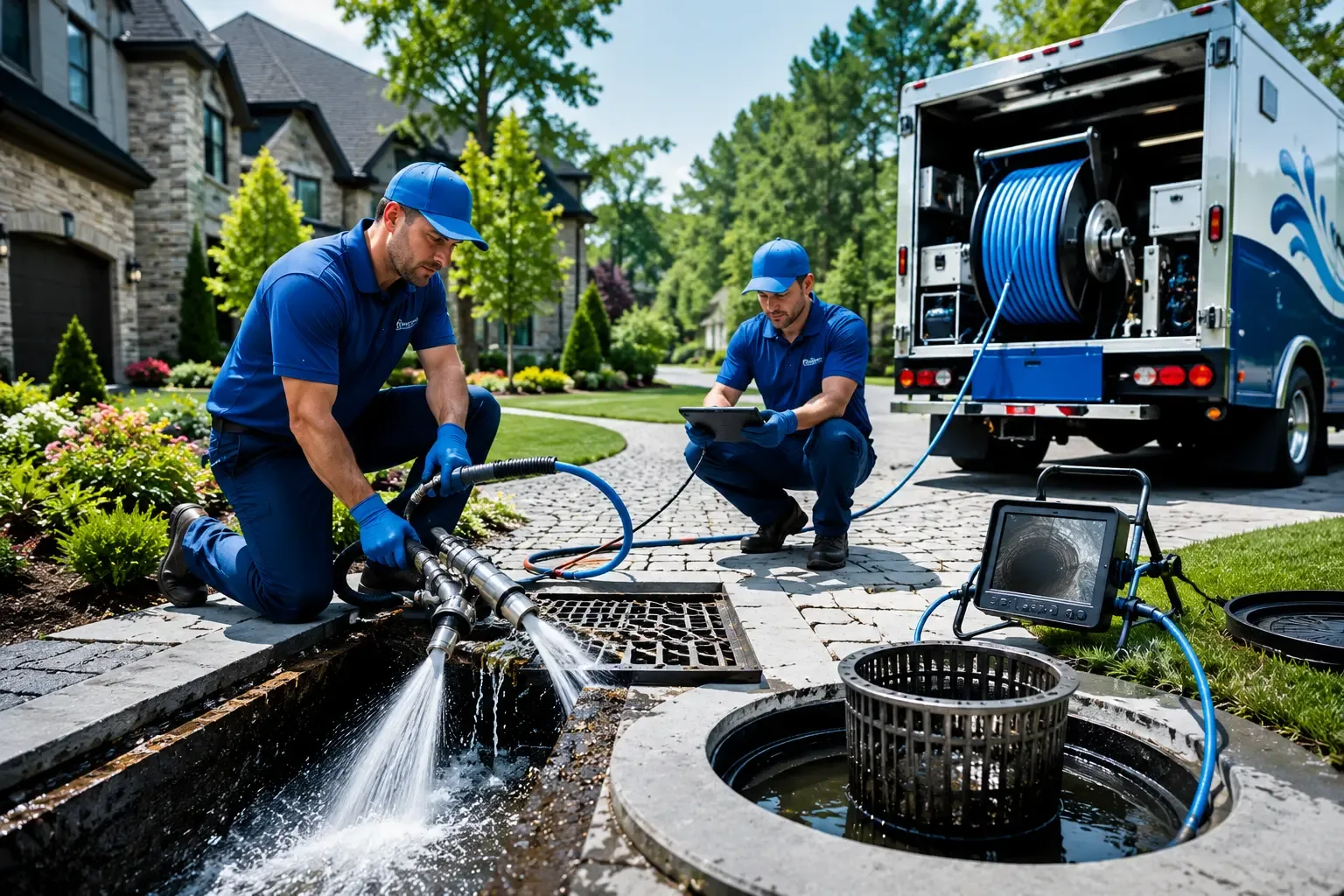 Local outdoor drain cleaning professionals in South Vienna, OH