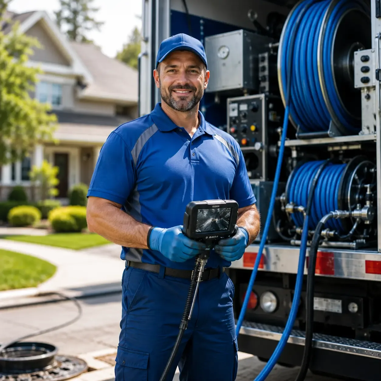 Local outdoor drain cleaning specialists in South Vienna, OH